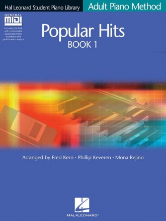 Popular Hits Book 1 (Book and GM Disk) Klavier Buch + DVD