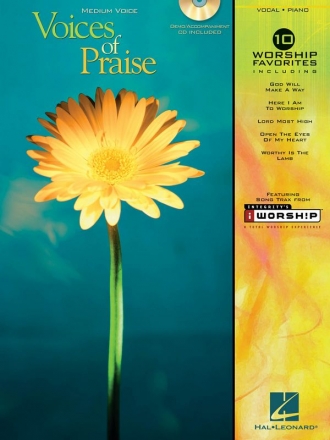 Voices of Praise - Medium Voice Medium Voice Buch + CD