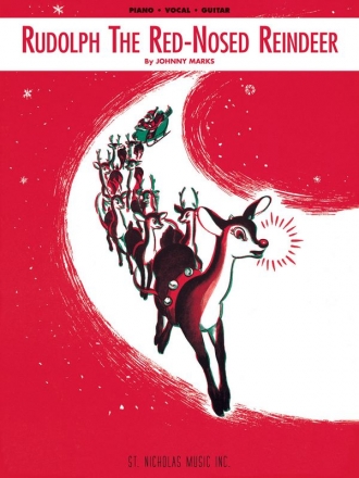 Rudolph the Red-Nosed Reindeer for piano/vocal/guitar