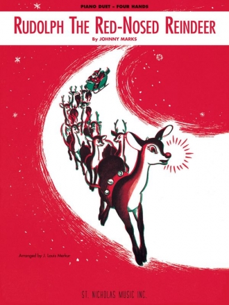 Rudolph the Red-Nosed Reindeer for piano duet
