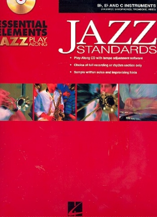 Jazz Standards (+CD) for Bb, Es and C instruments