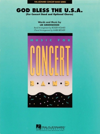 God Bless the U.S.A. Concert Band Partitur + Stimmen