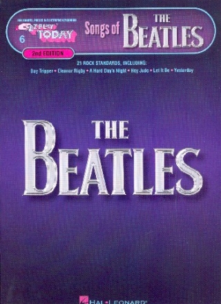 Songs of the Beatles: for keyboard (organ/piano) (with lyrics) E-Z play today vol.6 (second edition)