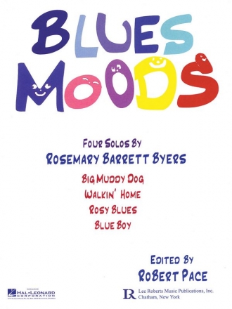 Rosemary Barrett Byers, Blues Moods Klavier Buch