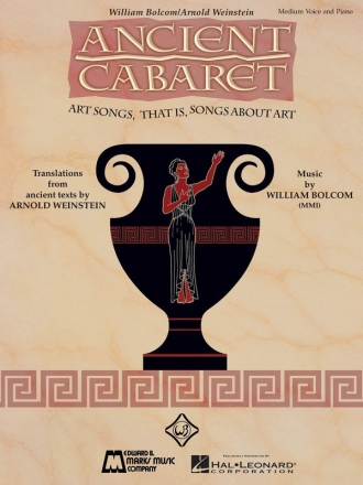 William Bolcom Ancient Cabaret Medium Voice and Piano Buch