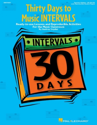Audrey Snyder, Thirty Days to Music Intervals Classroom Buch