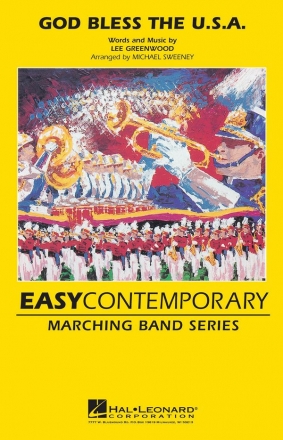 Lee Greenwood, God Bless the U.S.A. Marching Band Partitur + Stimmen