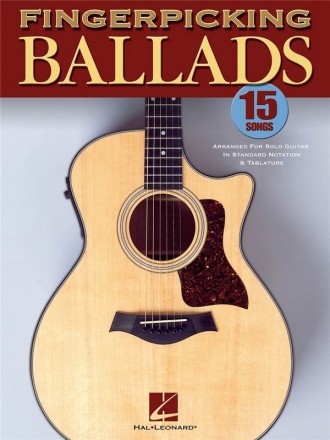 Fingerpicking Ballads for guitar/tab (+lyrics and chords)