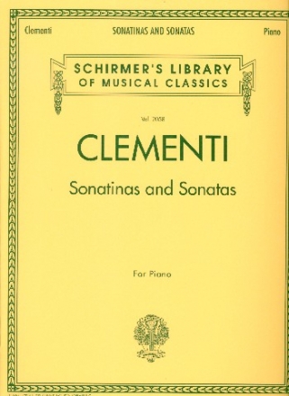 Sonatinas and Sonatas for piano