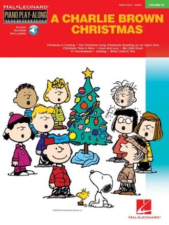 Charlie Brown Christmas (+Online Audio) for piano Piano Play-Along vol.34