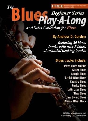 ADG162 The Blues Playalong and Solos Collection - Beginners: for flute
