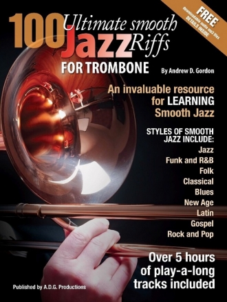 100 Ultimate Smooth Jazz Riffs  (+Online-Audio) for trombone