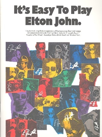 It's easy to play Elton John: for piano
