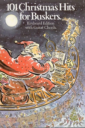 101 Christmas Hits for Buskers: Keyboard Edition with guitar chords