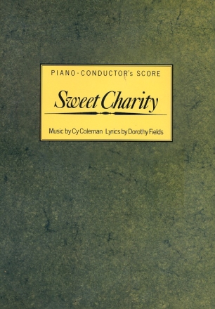 Sweet Charity piano conductor's score