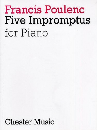 5 Impromptus for piano