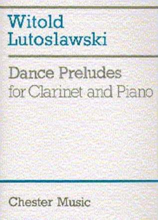 Dance Preludes for clarinet and piano