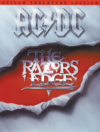 AC/DC: THE RAZORS EDGE SONGBOOK GUITAR TABLATURE EDITION