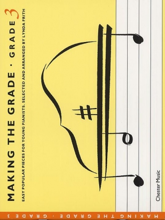 Making the Grade 3 piano easy popular pieces for young pianists