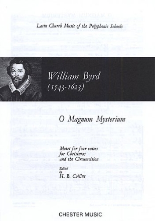O Magnum Mysterium for mixed chorus (piano for practice only)