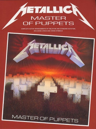 Metallica: Master of Puppets songbook vocal/guitar/tab