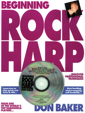 BEGINNING ROCK HARP (+CD): BOOK FOR ROCK HARP (EN)