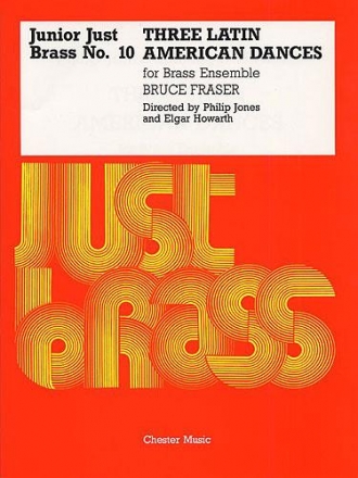 3 Latin American Dances  for brass ensemble score and 10 parts