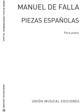 Piezas espanolas para piano