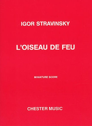 L'oiseau de feu - Ballett-Suite  fr Orchester Studienpartitur