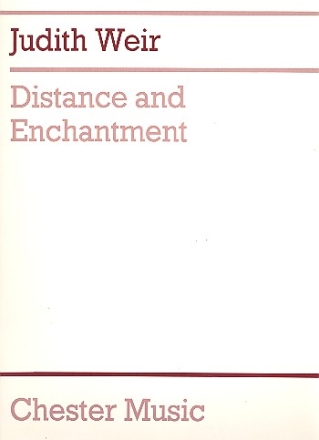 Distance and enchantment for piano quartet score and parts