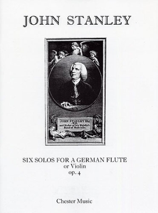 6 Solos for a German Flute op.4 for flute (violin) and piano