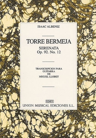 Torre bermeja op.92,12 serenata para guitarra