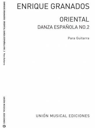 Oriental Danza espanola no.2 para guitara