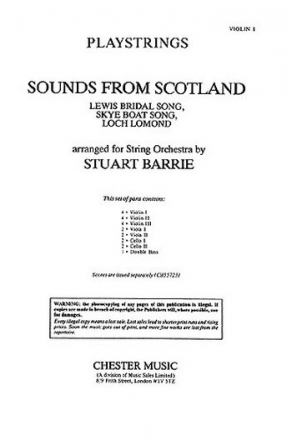 Sounds from Scotland for strings parts
