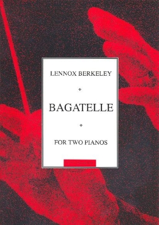 Bagatelle for 2 pianos score