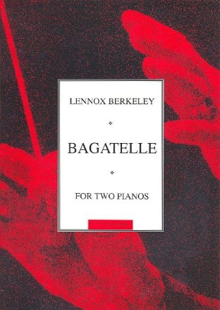 Bagatelle for 2 pianos score