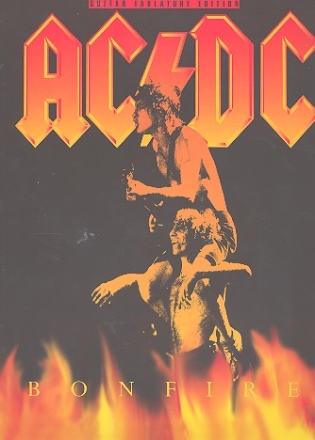 AC/DC: Bonfire Songbook vocal/guitar/tab