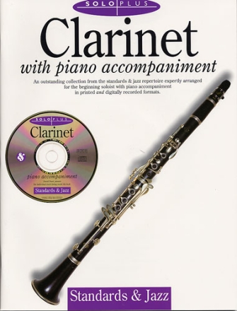 Solo plus (+CD): Standards and Jazz for clarinet and piano