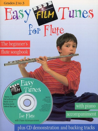 Easy Film Tunes (+CD): for flute and piano