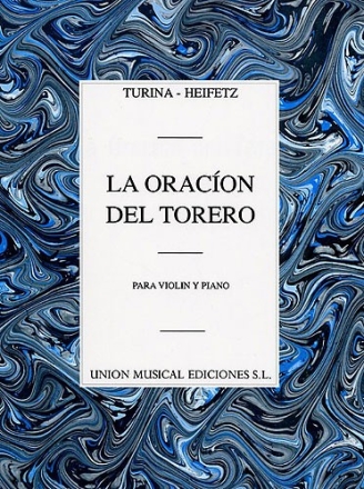 La oracion del torero para violin y piano