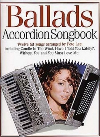 Ballads Songbook for accordion