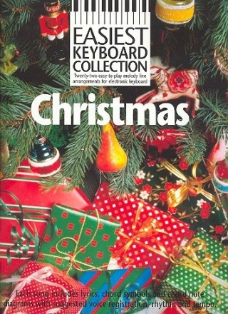 Easiest Keyboard Collection: Christmas Songbook for voice and keyboard