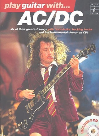 Play Guitar with AC/DC (+CD): Songbook for voice/guitar/tab
