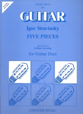 5 Pieces for 2 guitars 2 scores 2SCORES