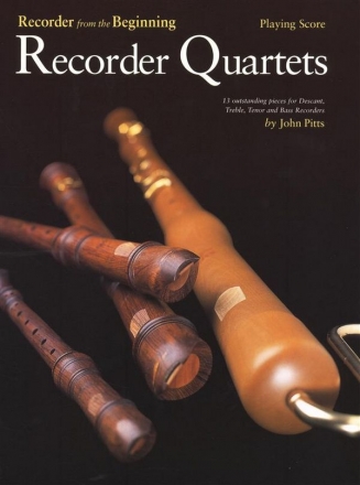 Recorder from the beginning recorder quartets score