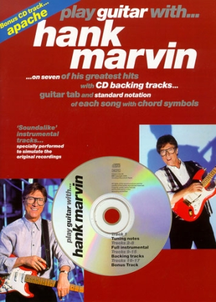 Play Guitar with Hank Marvin (+CD): Songbook voice/guitar/tab
