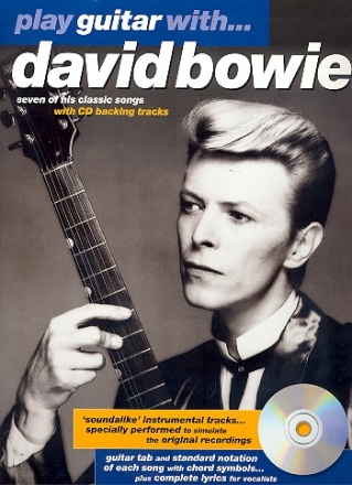 Play Guitar with Davie Bowie (+CD): songbook vocal/guitar/tab