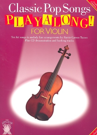 Classic Pop Songs Playalaong! (+CD) for violin