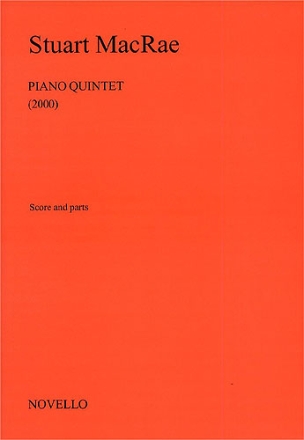 Quintet for 2 Violins, Viola, Violoncello and Piano Score and Parts