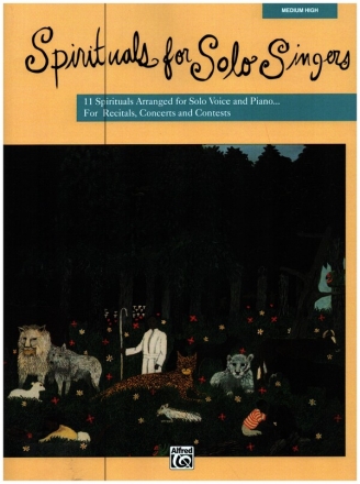 Spirituals for Solo Singers for medium high solo voice and piano